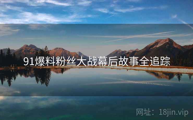 91爆料粉丝大战幕后故事全追踪