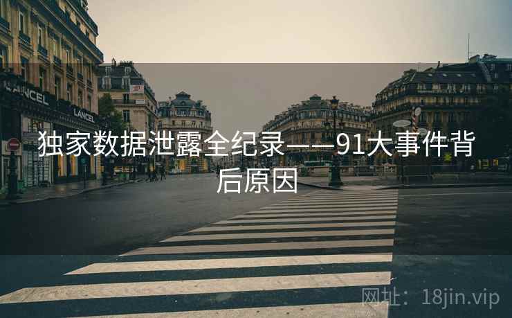 独家数据泄露全纪录——91大事件背后原因