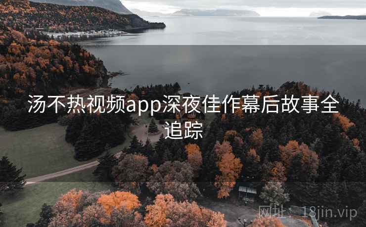 汤不热视频app深夜佳作幕后故事全追踪