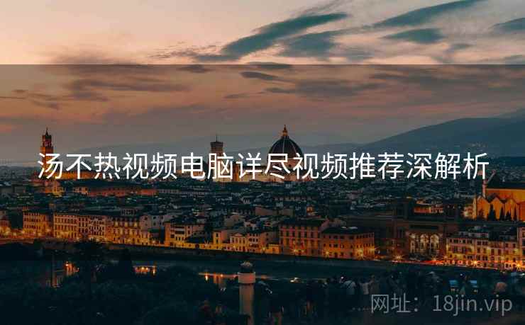 汤不热视频电脑详尽视频推荐深解析