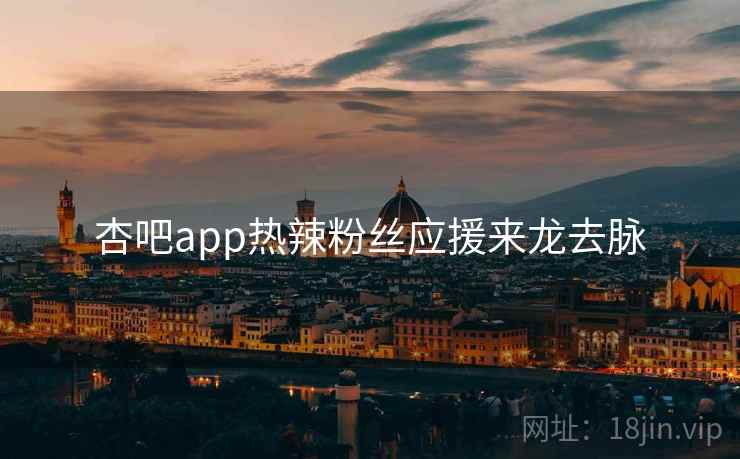 杏吧app热辣粉丝应援来龙去脉